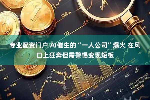 专业配资门户 AI催生的“一人公司”爆火 在风口上狂奔但需警惕变现短板